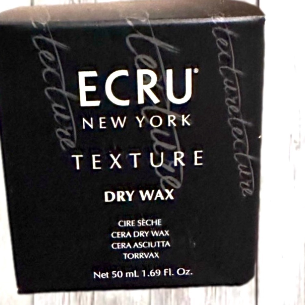 *Final Price* Ecru Dry Wax Texture New York 50 ml 1.69 fl oz full size NIB NEW